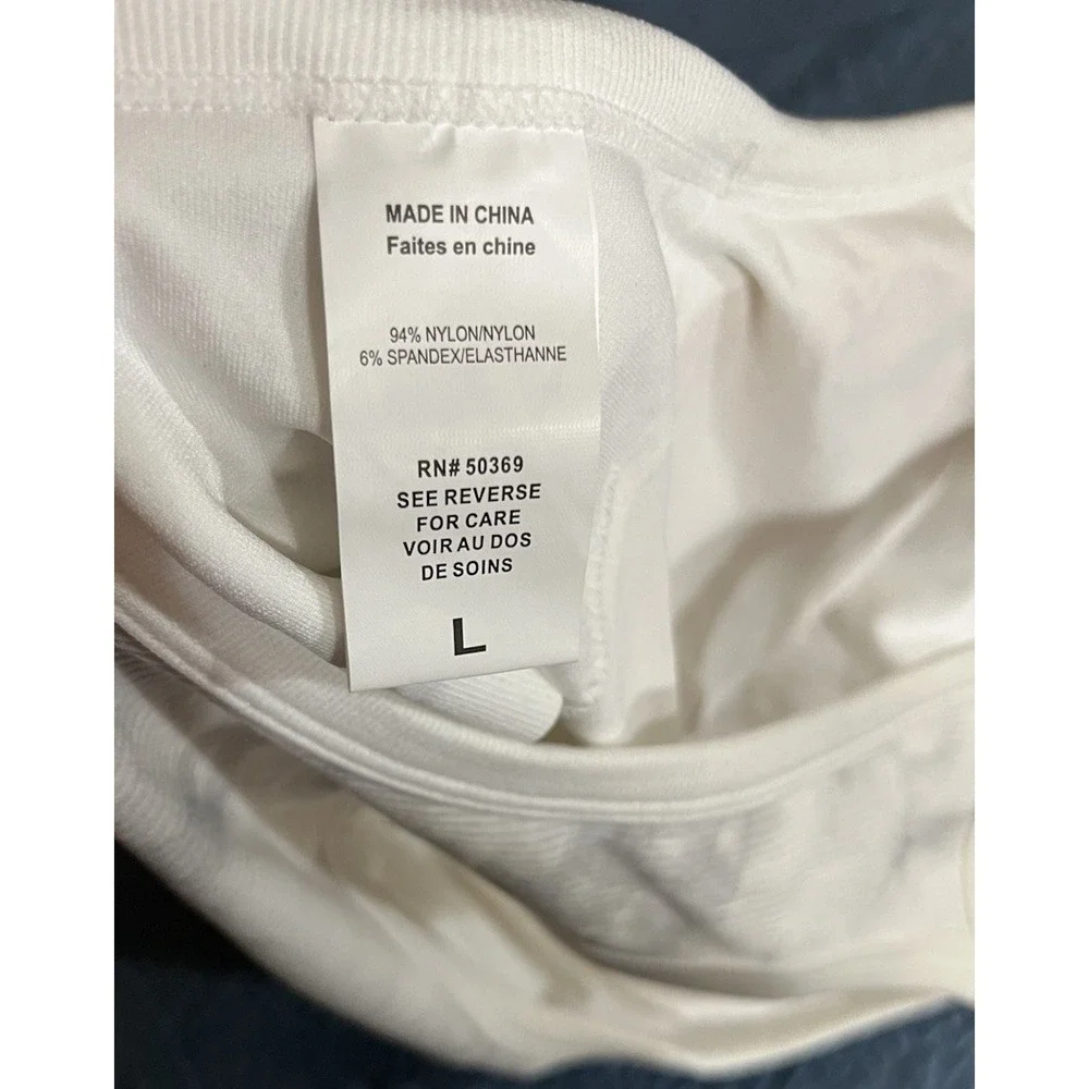 Jockey Sports Bra‎ White Tie Dye Size Large - Picture 7 of 8